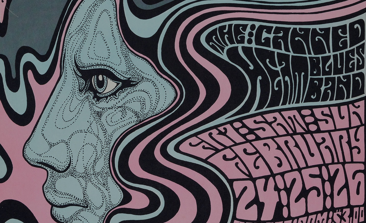 How Wes Wilson s Psychedelic Concert Posters Steeped In The Past 