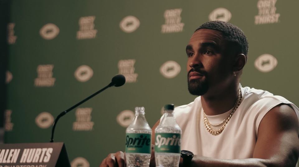 For Sprite and NFL Superstar Jalen, 'Success Hurts'