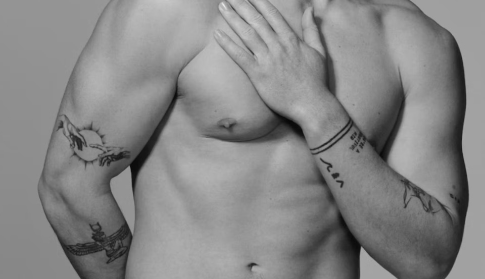 Men Stuff Their Shorts With Plastic for Ecological Push
