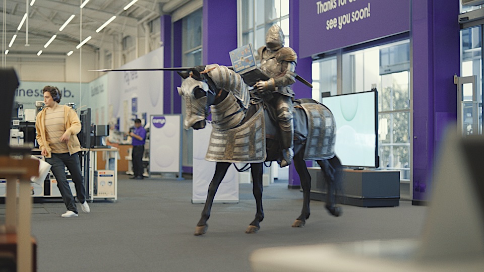U.K. Retailer Goes Medieval to Tout Tech Upgrades