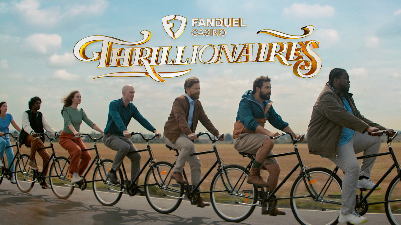 FanDuel Rewards Members Ride an Endless Tandem Bike Image