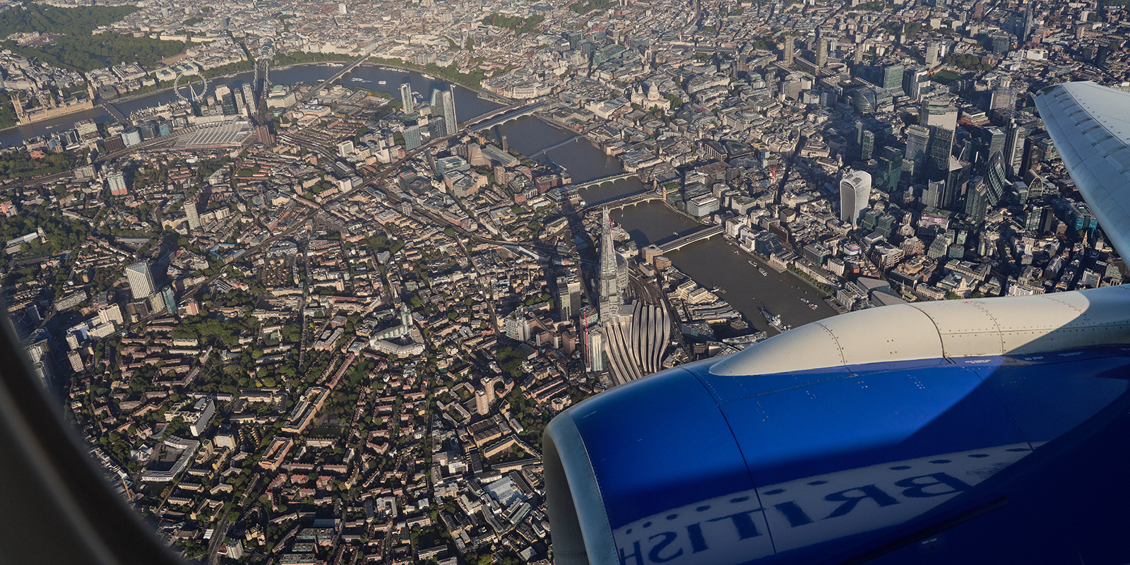 Sky-High Reflections: British Airways Logo Takes Flight Image