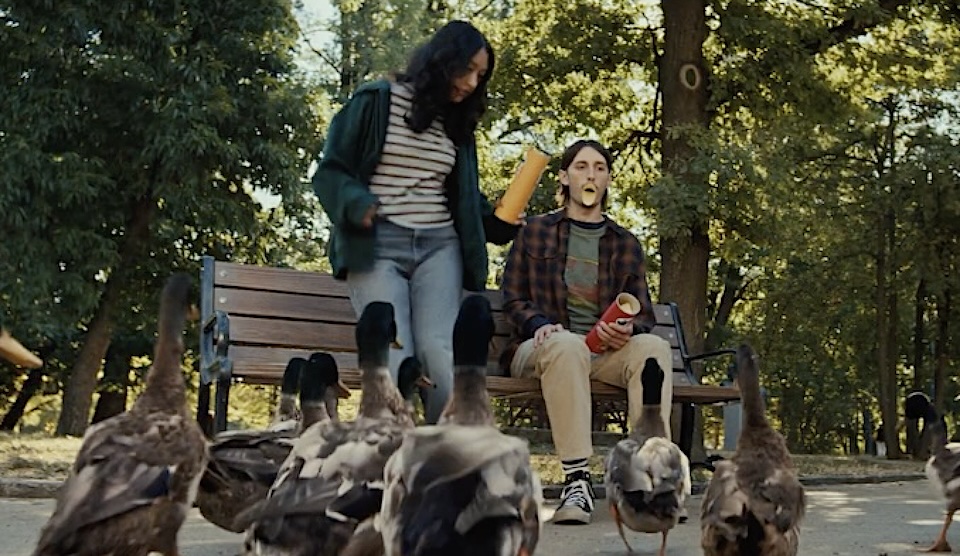 Pringles Goes Airborne With ‘Duck Lips’ in the Park Image