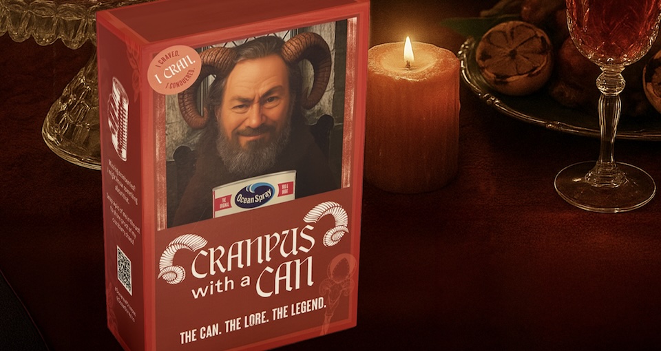 Bryan Cranston’s ‘Cranpus’ Returns for Ocean Spray, in Festive Doll Form Image