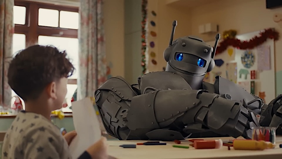 Teleflora Presents a Boy and His Bot for Xmas Image