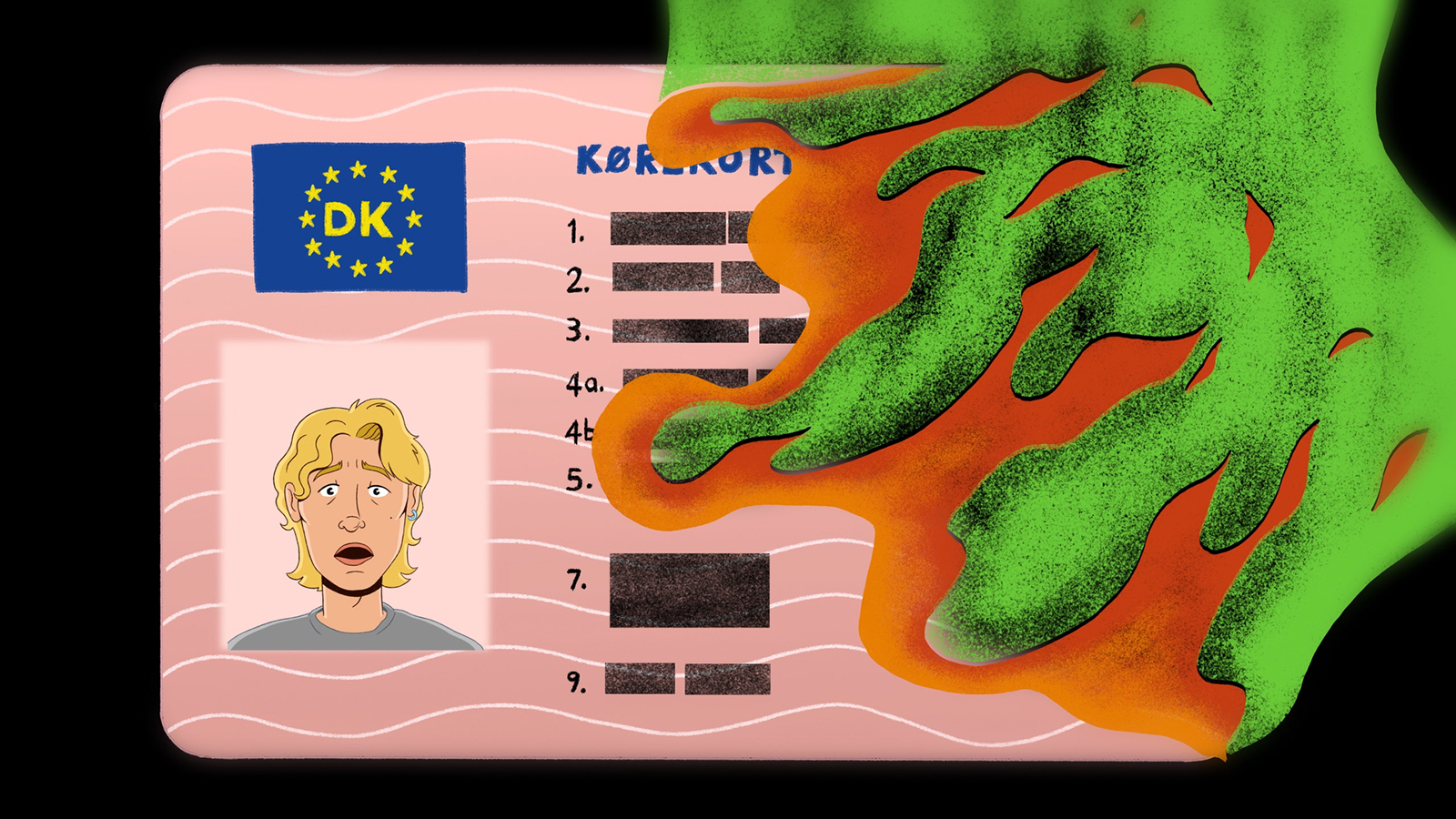 Driver’s Licenses Go Up in Smoke in Road Safety Campaign Image