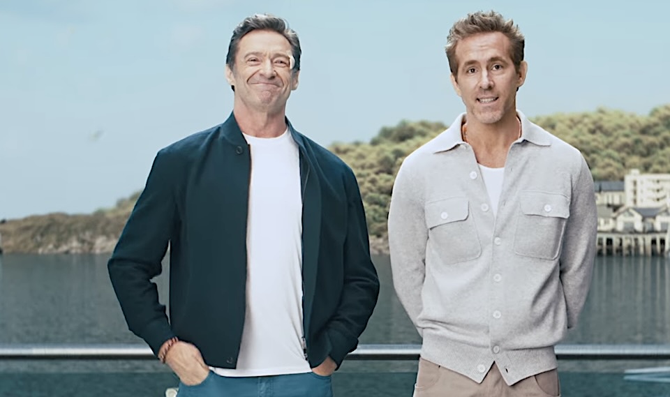 Hugh Jackman and Ryan Reynolds Hype Aussie Sailing Team Image