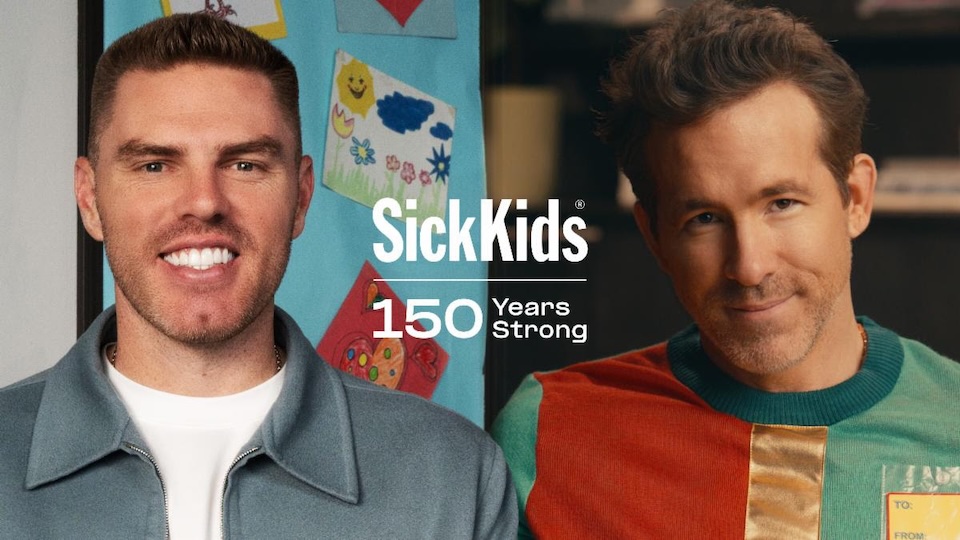 L.A. Dodger Freddie Freeman Whiffs in Ryan Reynolds' Latest SickKids Appeal