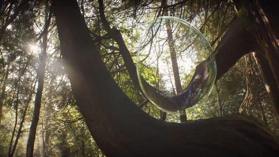 Center Parcs Shows Vacationers Floating in Private Bubbles