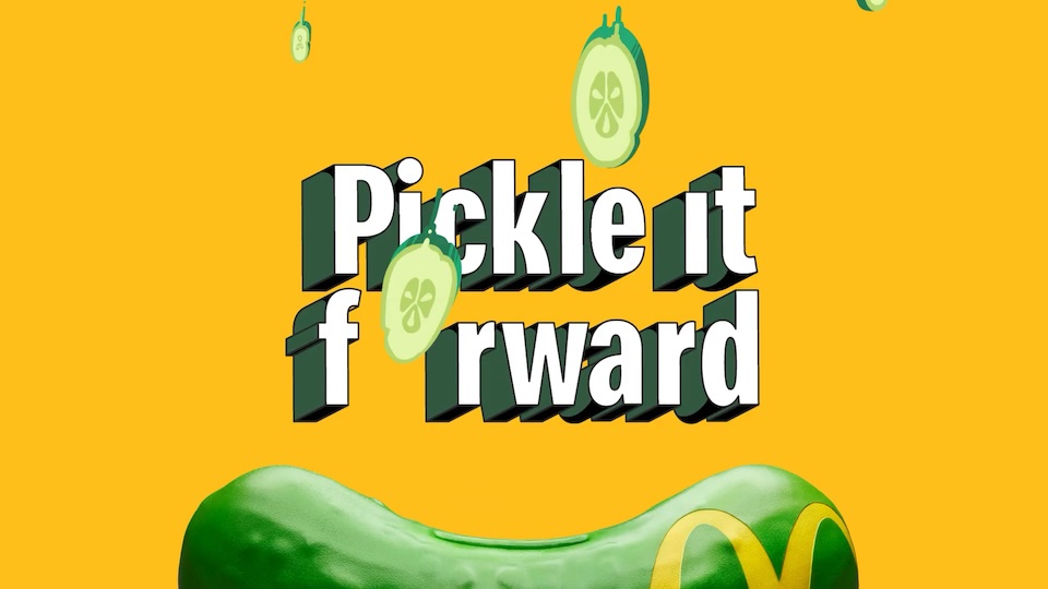 McDonald's Is in a Pickle—and Lovin' It