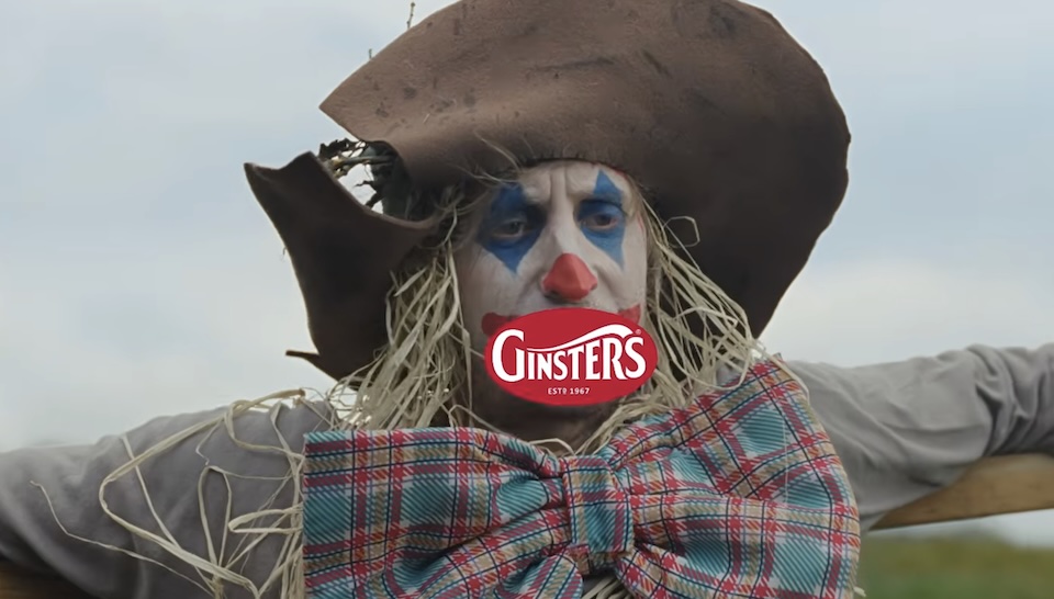 Angry Scarecrow's There for Ginsters Pastry